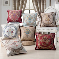 European Style Sofa Cushions and Lumbar Support Pillows