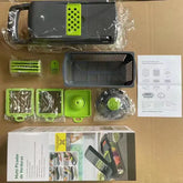12-in-1 Manual Vegetable Chopper and Slicer Gadget