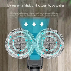 for dyson v7 v8 v10 v11 V15 vacuum cleaner electric wet and dry bring water tank mop head +rag accessories - BeautySecretPlus