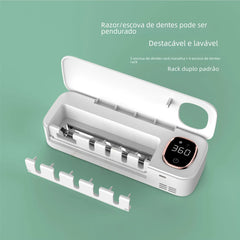 Y6 UVC Toothbrush Sanitizer and Holder Rack