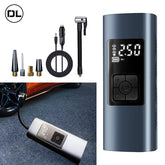 Tire Inflator Portable Electric Air Compressor 6000mAh Rechargeable Mini Tire Pump with LED for Car Motorcycles Bicycle