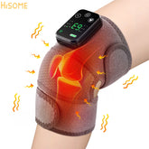 3 in 1 Knee Massager Heated Hot Compress Vibration Shoulder Elbow Pad Massage Brace for Joint Arthritis Pain Relief Support Belt