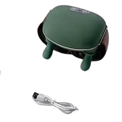 Neck Shoulder Massager Electric Heated Back Massagers Kneading Muscles Massage Pillow For Neck Waist Leg Body Use