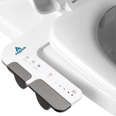 Hot and Cold Non-Electric Bidet Attachment for Toilet, Ultra-Slim Feminine Wash, Easy to Install