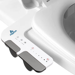 Hot and Cold Non-Electric Bidet Attachment for Toilet, Ultra-Slim Feminine Wash, Easy to Install