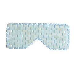 Natural Jade Eye Mask Cooling Sleep Eye Mask Cold Therapy Facial SPA Anti Aging Puffiness Blindfold Eye Massager Relaxation Gift