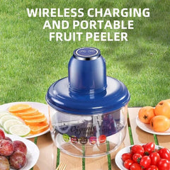 New Automatic Fruit Peeler Machine Wireless Portable for Plum Peach and Grape Fast Easy Home Kitchen Gadget