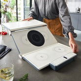 Folding vegetable warming board, meal insulation board, hot cutting board, household heating mat, multi-functional