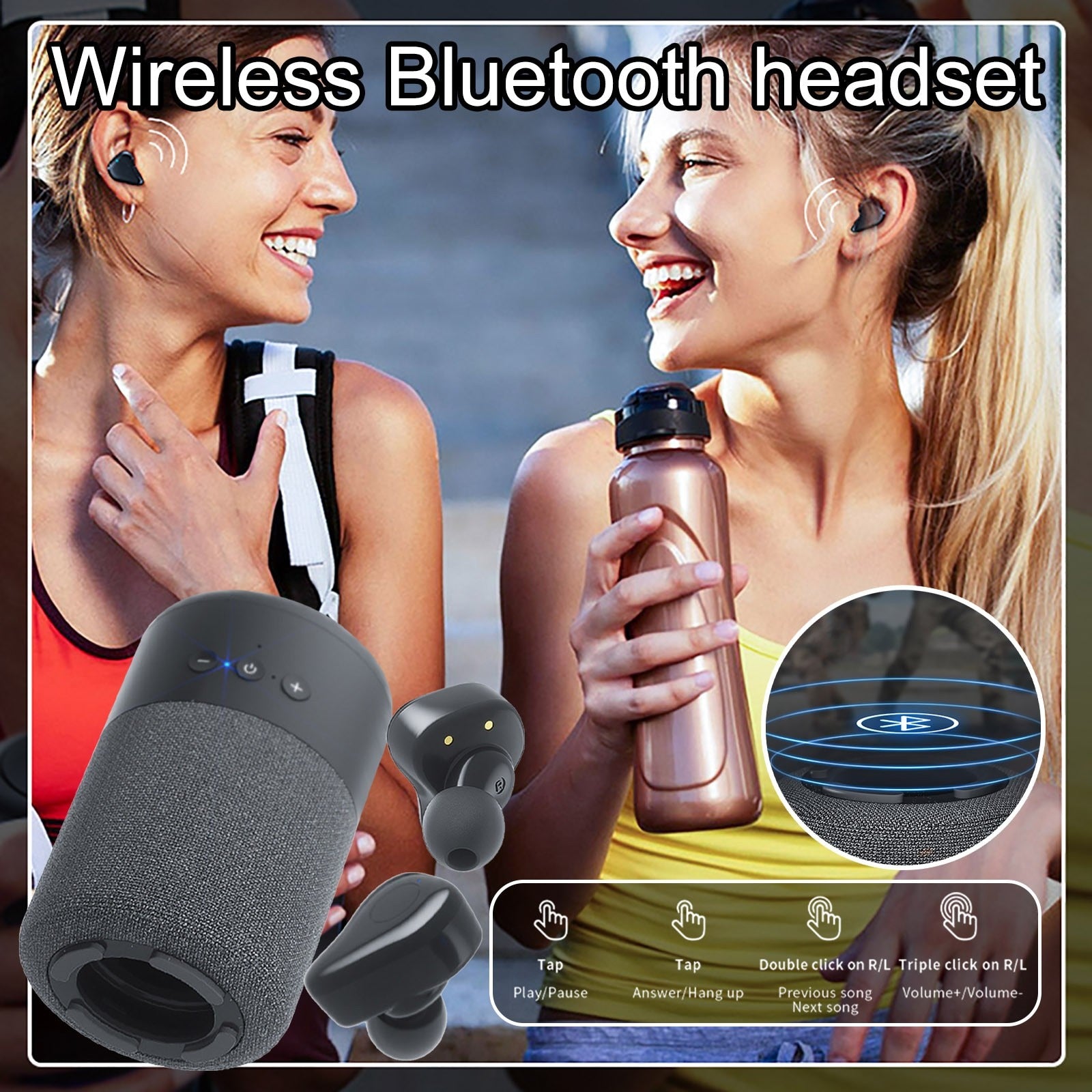 Bluetooth Headset Wireless Speaker Wireless Audio Subwoofer