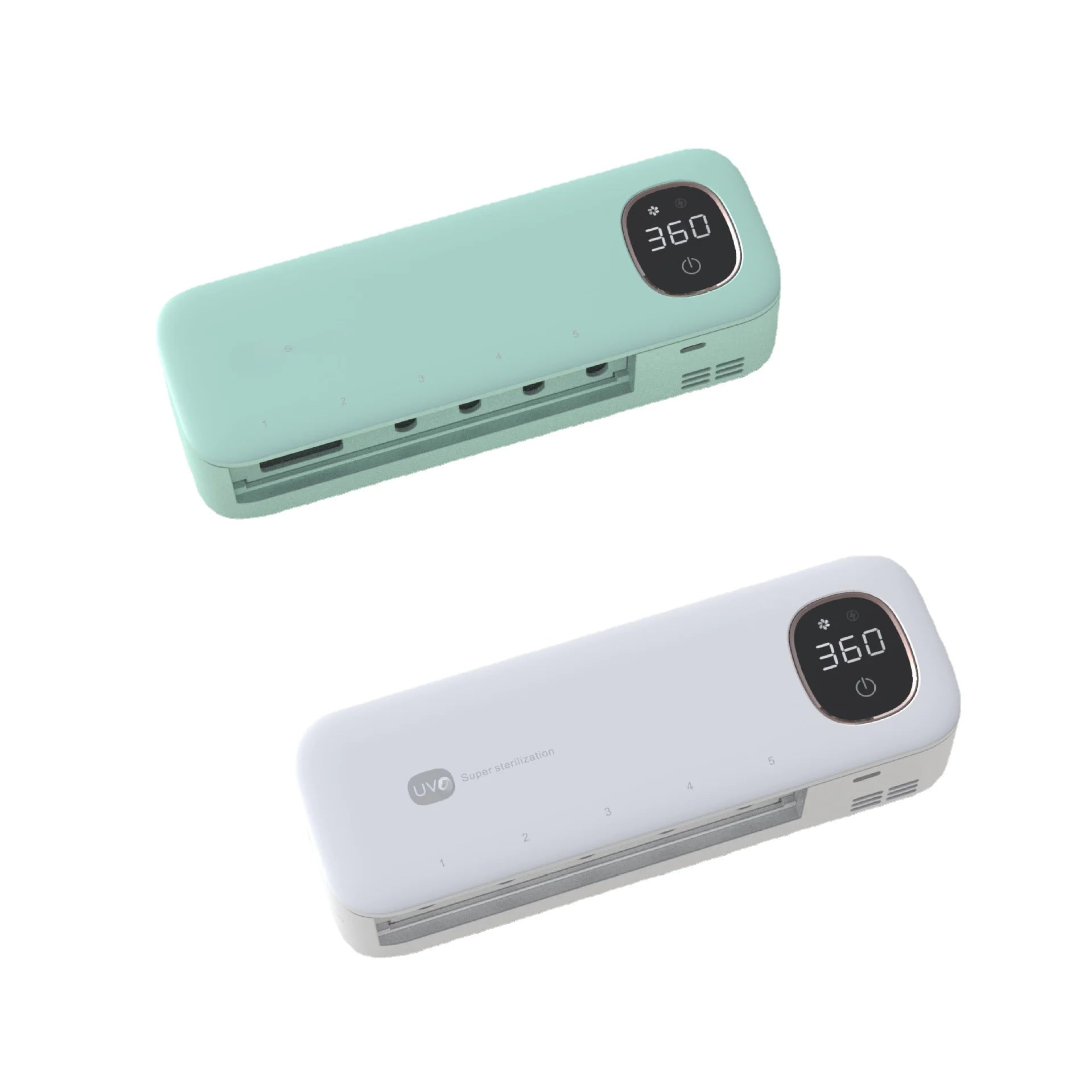 Y6 UVC Toothbrush Sanitizer and Holder Rack