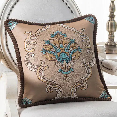 European Style Sofa Cushions and Lumbar Support Pillows