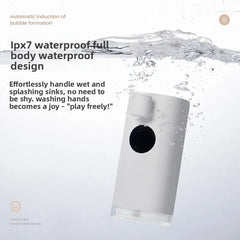 New Smile Automatic Hand Sanitizer Machine Wall-mounted Smart Sensor Electric Soap Dispenser for Children with Foam