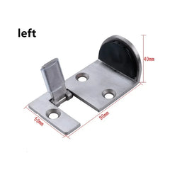 Thickened stainless steel door stop Hidden Door Holders Catch locator floor mounting urniture Hardware Customization DIY