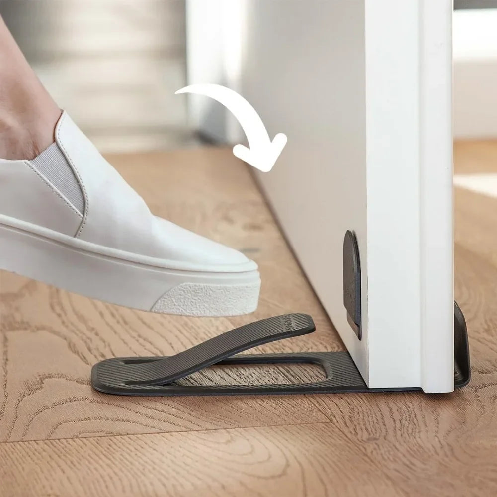 New 2025 Door Stopper Safety Protector Multi-function Creative Door Open Wedge Shaped Holder Safe Floor Door Stopper Good