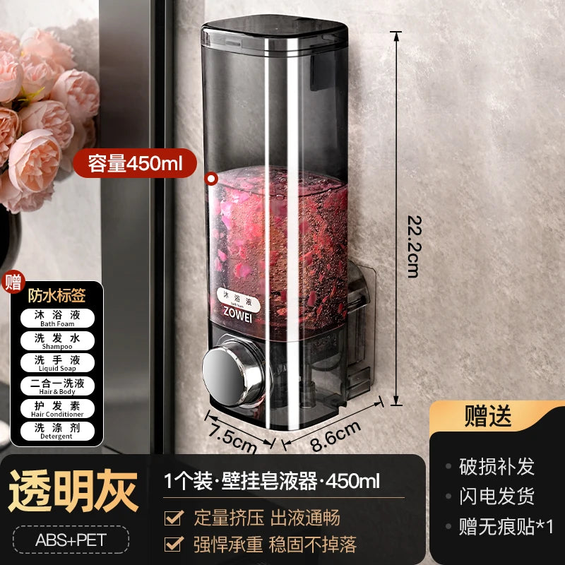 Bathroom Clear Soap Dispensers Funny Hand Wash Accessories Designer Suppress Soap Dispensers Fashion Nordic Jabonera Furniture