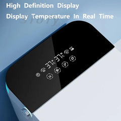 Toilet Smart Toilet Bowl Toilet Seat Lid Auto Dual Flush Heated Seat Warm Water Air Dryer Toilet For Bathroom Toilet Elongated