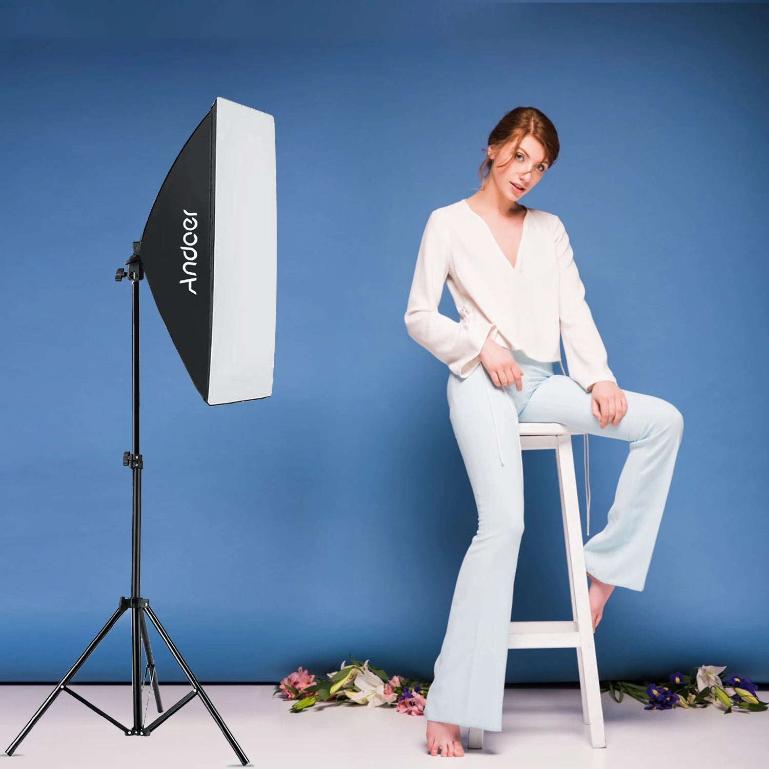 85W Dual Color Temperature Bulb Professional Studio Lighting Soft Box Dual Lamp Set Photography Bulb Photography Studio Equipmen