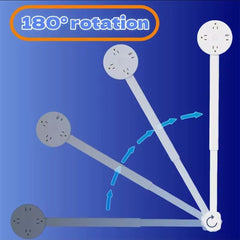 New Electrical Outlet Extender Seat Extender - Power Socket Extender In Three Specifications Rotatable Folding Portable