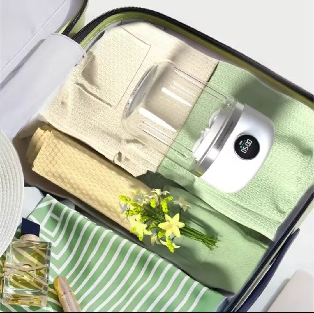 Wireless washing machine portable underwear cleaner 1L mini Socks Washing Machine Dehydratable Laundry Bucket
