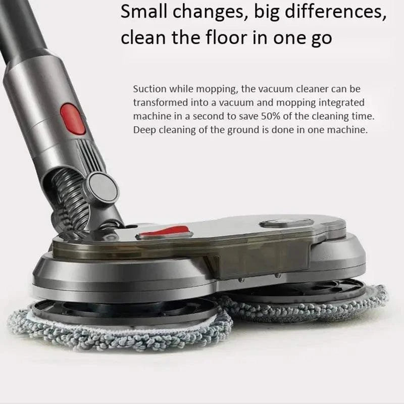 for dyson v7 v8 v10 v11 V15 vacuum cleaner electric wet and dry bring water tank mop head +rag accessories - BeautySecretPlus