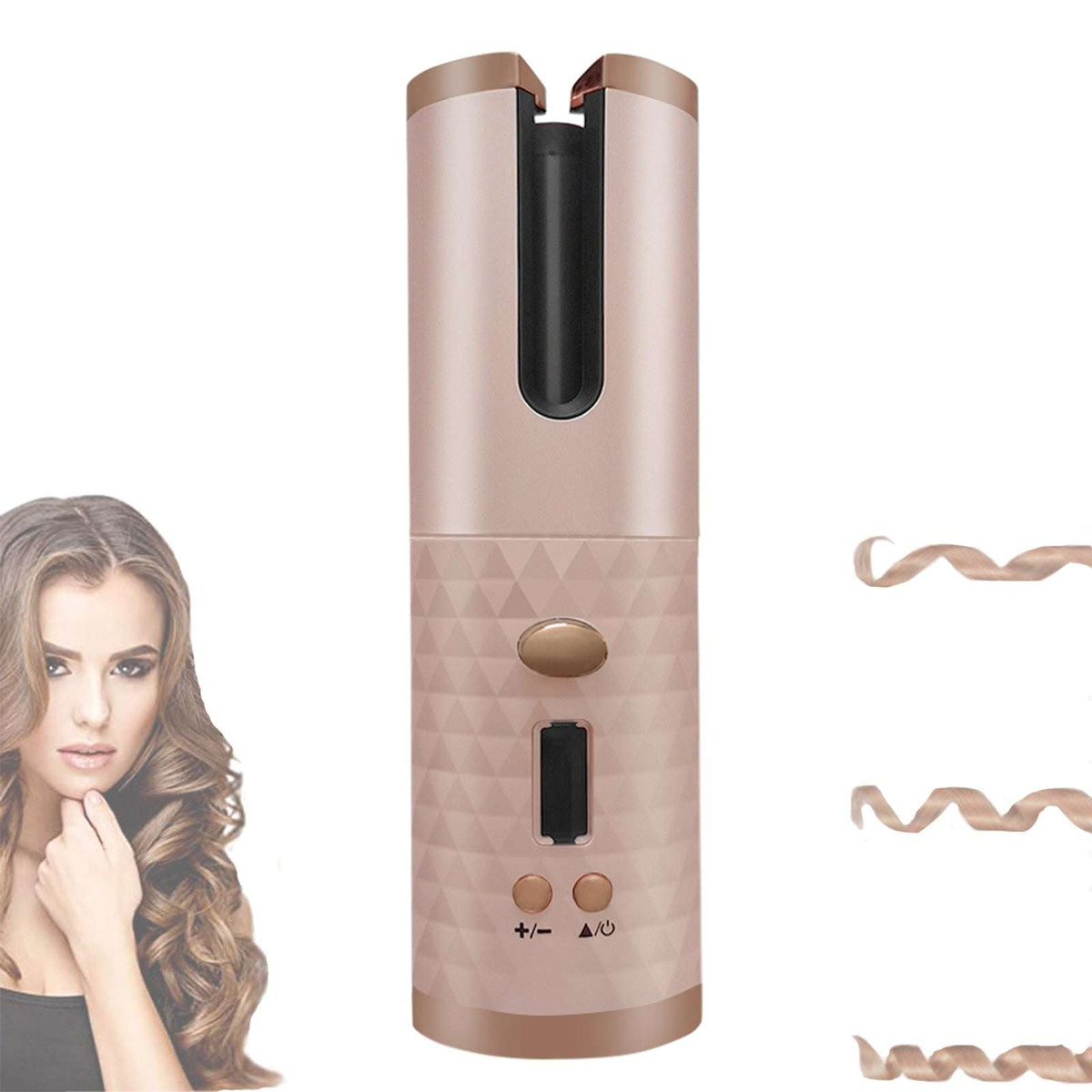 Cordless Automatic Rotating Hair Curler