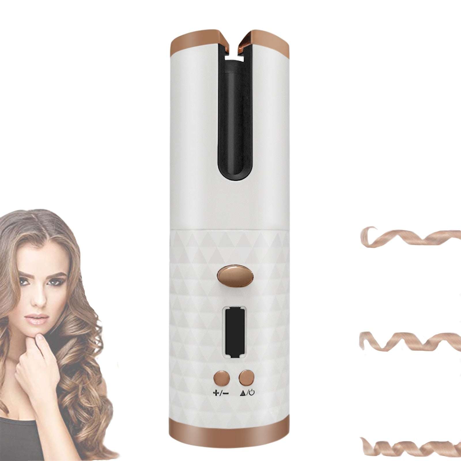Cordless Automatic Rotating Hair Curler