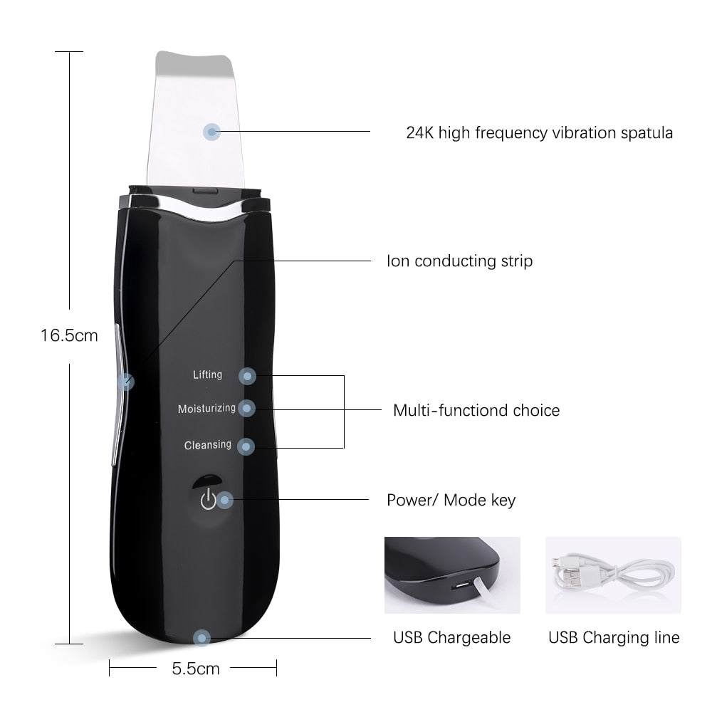 Ultrasonic Facial Scrubber