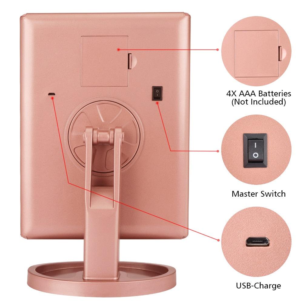 22" LED Touch-Screen Mirror